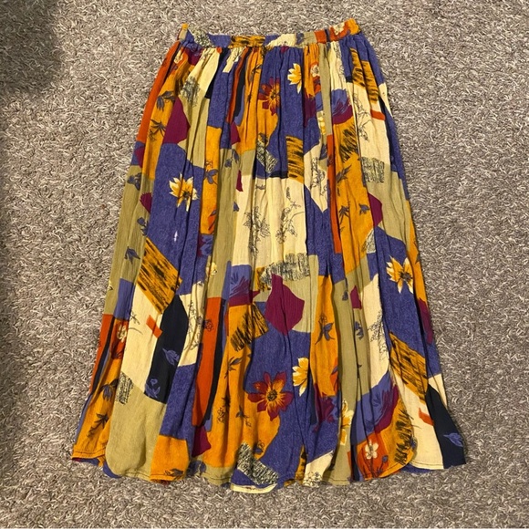 kloz Dresses & Skirts - Patchwork/mixed pattern skirt. Size large